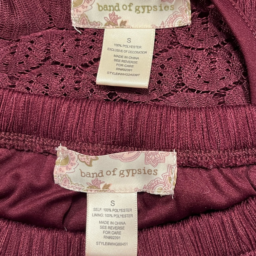 Band Of Gypsies Crochet Top & Skirt Set - Picture 8 of 8